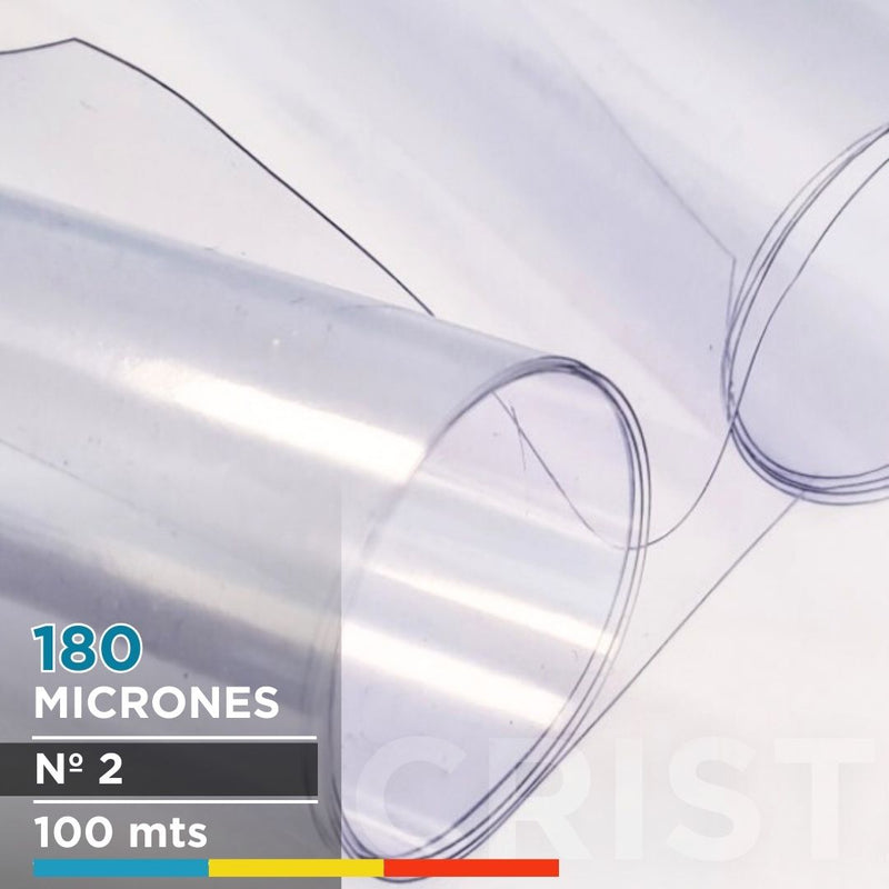 PVC Cristal Flex  0.18 - 100 mts