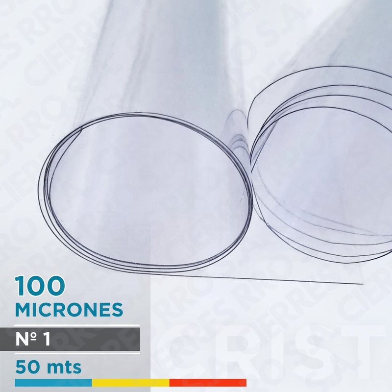 PVC Cristal Flex  0.10 - 50 mts
