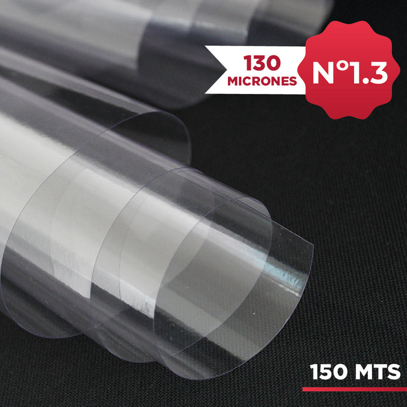 PVC Cristal Flex  0.13 - 150 mts