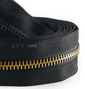 Bronze Chain Zipper no.5
