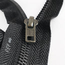 Cierre Cadena de Bronce Nº5 Empavonado